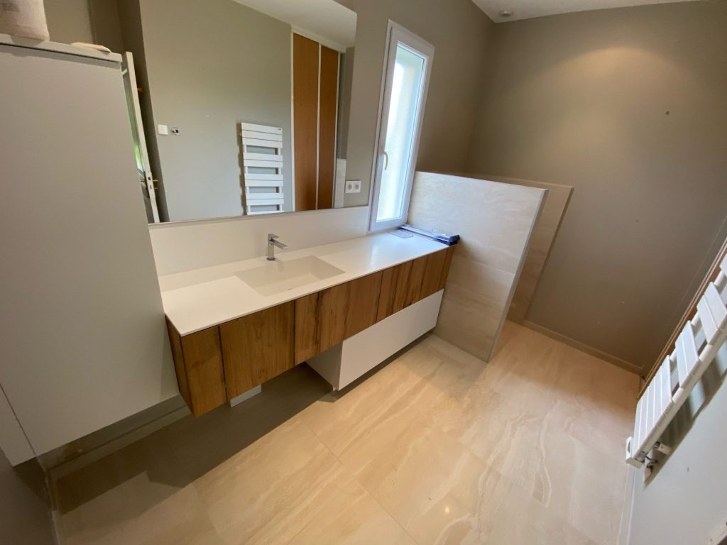rénovation salle de bain Merville francille plage